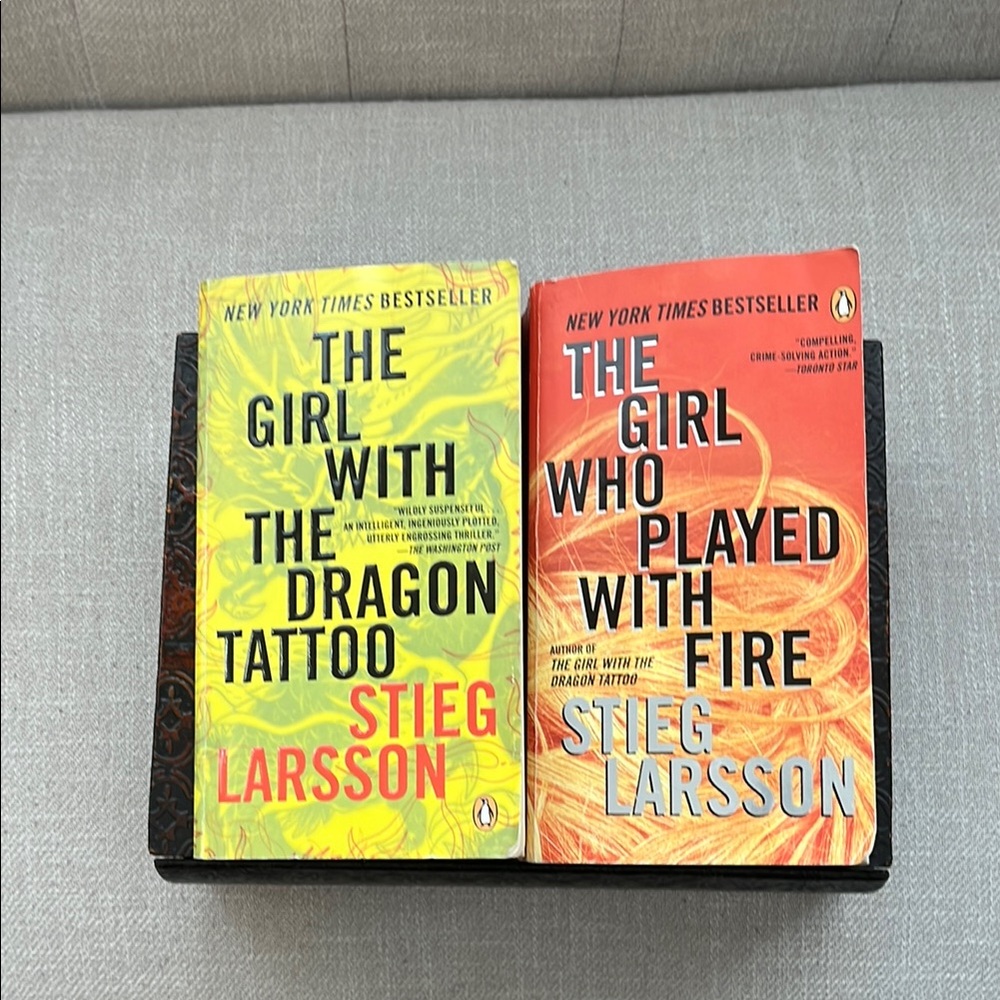 Book Bundle: The Girl with the Dragon Tattoo and The Girl Who Played with Fire